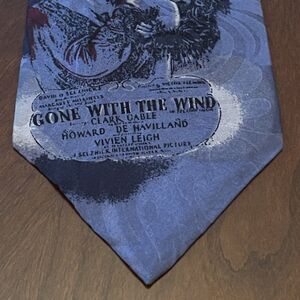Vintage 1992 American Film Classics Gone With The Wind Silk Made In USA